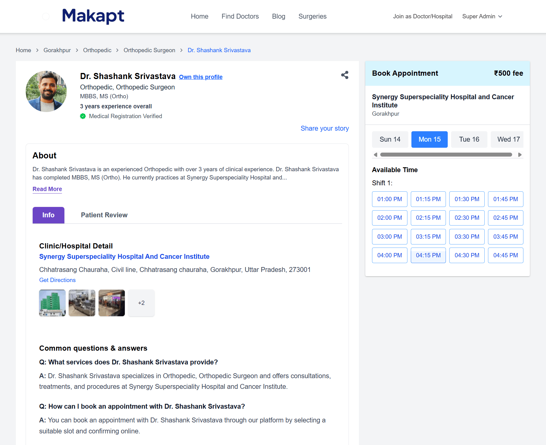 Makapt mobile app preview